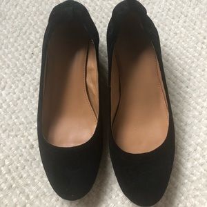 Jcrew velvet heels
